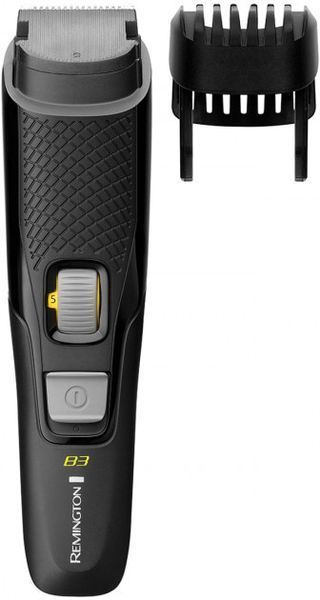 Тример Remington Style Series, для бороди і вусів, АААх2, роторний мотор, чохол, сталь, чорний (MB3000) 370394 фото