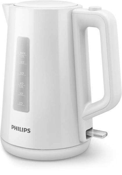 Електрочайник Philips Series 3000 1.7л, пластик, білий (HD9318/00) 370410 фото