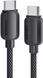 Кабель ESSAGER Breeze USB Cable Type C to Type C 3M 100W (EXCTT1-WLC01-P) Black 314591 фото 1