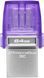Флеш-пам'ять USB Kingston DT microDuo 3C 64GB USB-A+USB-C (DTDUO3CG3/64GB) 319916 фото 1