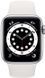 Смарт-годинник Apple Watch Series 6 40mm GPS + LTE Silver Aluminum Case With White Sport Band (M06M3) 172359 фото 2