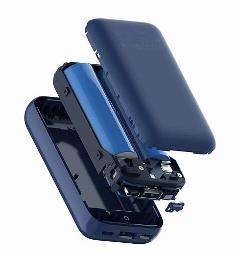 Портативна батарея Xiaomi 10000mAh 33W Pocket Edition (PB1030ZM) Blue 259513 фото