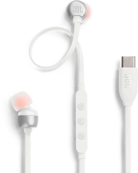 Навушники JBL T310C USB-C (JBLT310CWHT) White 327819 фото