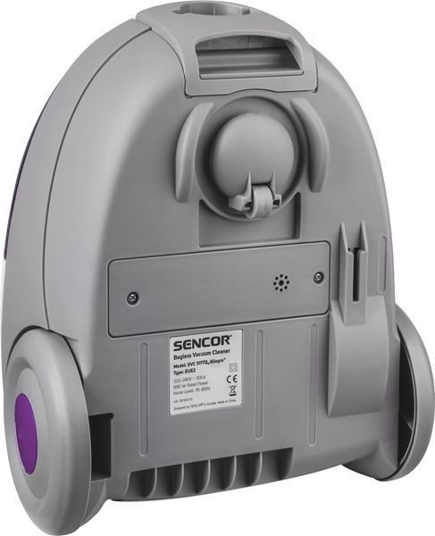 Пилосос Sencor контейнерний Allegro, 890Вт, конт пил -1.5л, НЕРА, фіолетово-сірий (SVC512VT-EUE2) 375120 фото