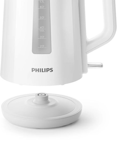 Електрочайник Philips Series 3000 1.7л, пластик, білий (HD9318/00) 370410 фото