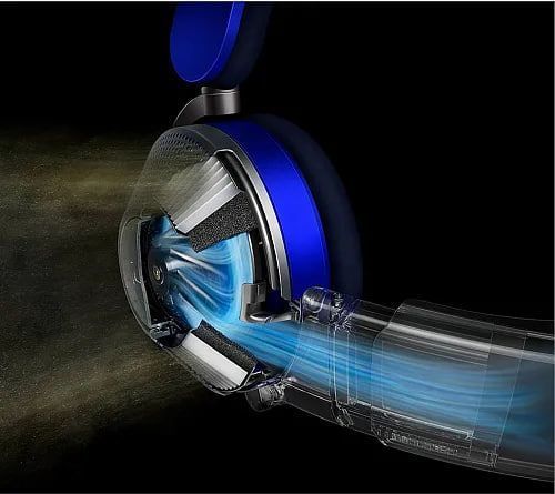 Навушники Dyson Zone with air purification Ultra Blue/Prussian Blue (376087-01, 376062-01) 295708 фото