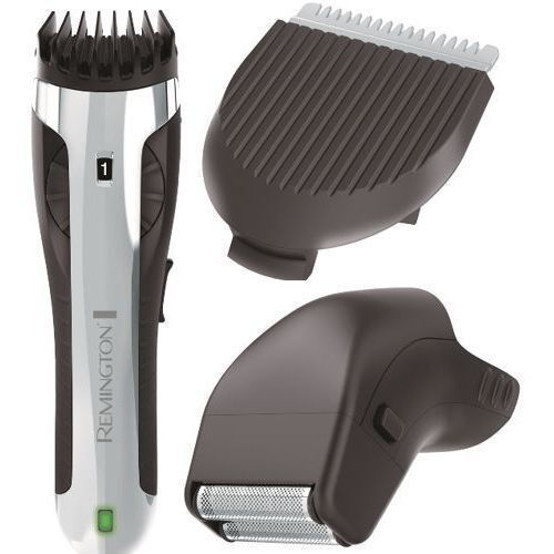 Тример Remington Bodyguard Body Hair Trimmer, акум., насадок-2, титан.напил., чорно-сріблястий (BHT2000A) 367407 фото