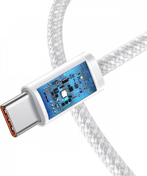 Кабель Baseus Superior Type-C/Type-C 100W (1m) CALD000202 White 245907 фото