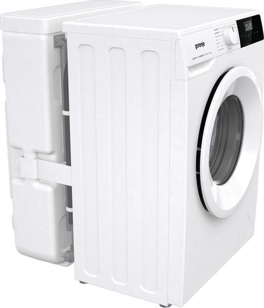 Пральна машина Gorenje фронтальна, з баком, 7кг, 1200, A+, 60см, дисплей, пар, інвертор, білий (WNHPI72SCSIRV) 375744 фото