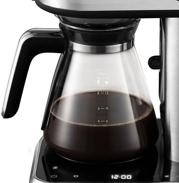 Кавоварка Russell Hobbs крапельна Attentiv Coffee Bar 1.5л, мелена, LED-дисплей, чорно-метал (26230-56) 363354 фото