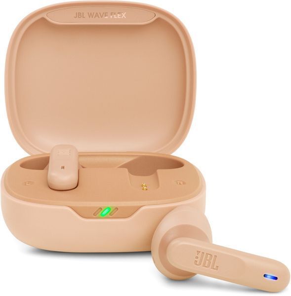 Навушники JBL Wave Flex (JBLWFLEXBEG) Beige 267293 фото