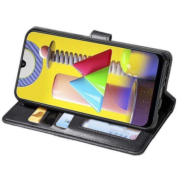 Шкіряний чохол книжка GETMAN Gallant (PU) для Xiaomi Redmi A1 / A2 Чорний 257887 фото