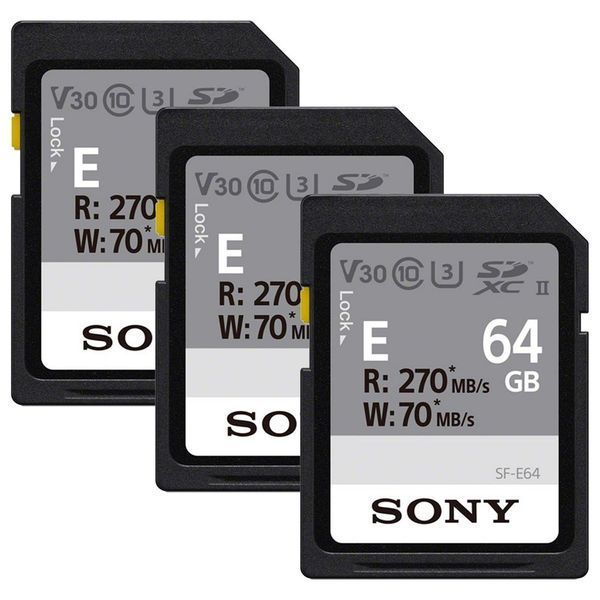 Карта пам'яті Sony SDXC 128GB C10 UHS-II U3 V60 R270/W100MB/s Entry (SFE128A.ET4) 371876 фото
