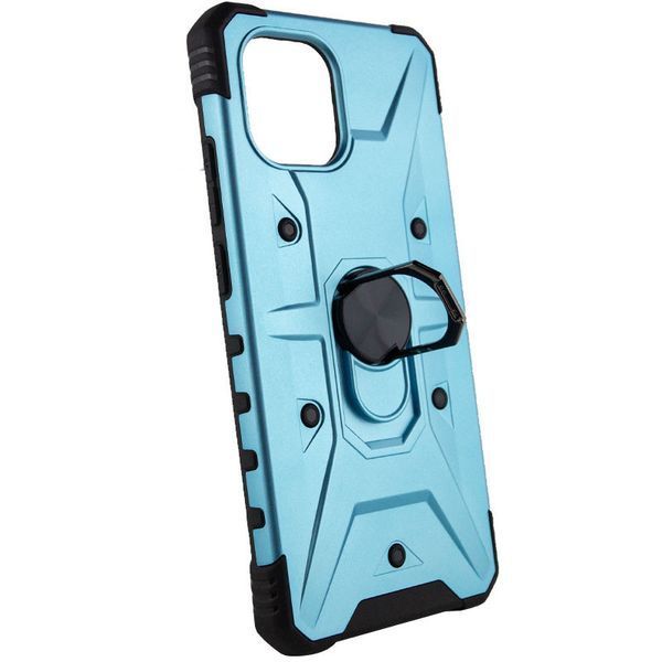 Ударостійкий чохол Pathfinder Ring для Samsung Galaxy A04 Блакитний / Light Blue 261093 фото