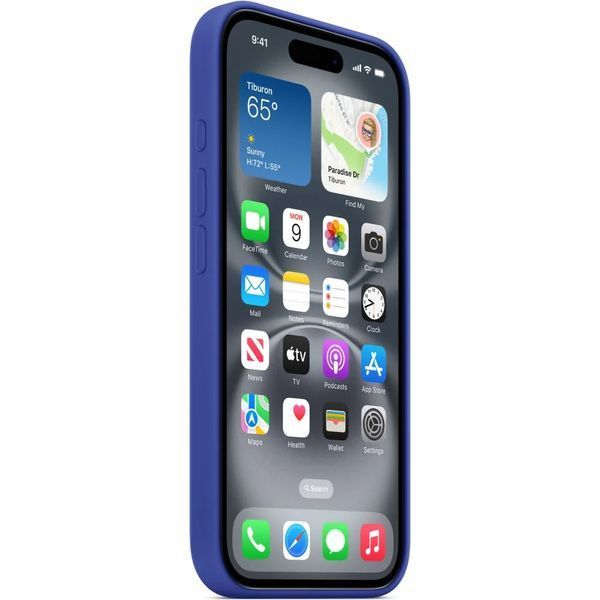 Чохол-накладка Apple iPhone 16 Silicone Case with MagSafe - Ultramarine (MYY63) 322320 фото