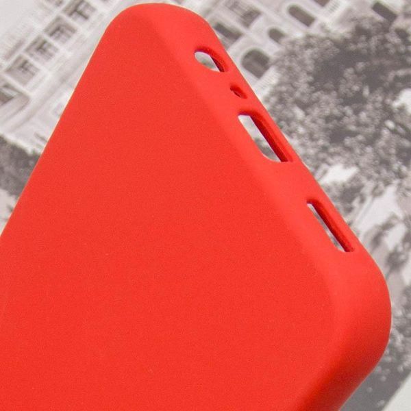 Чохол TPU GETMAN Liquid Silk Full Camera для Samsung Galaxy M34 5G Червоний / Red 397142 фото