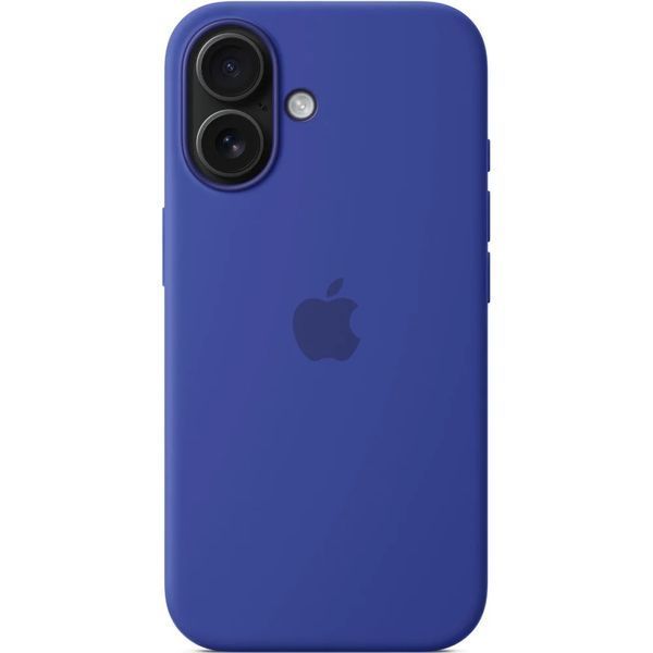 Чохол-накладка Apple iPhone 16 Silicone Case with MagSafe - Ultramarine (MYY63) 322320 фото