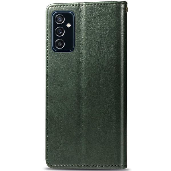 Шкіряний чохол книжка GETMAN Gallant (PU) для Samsung Galaxy A15 4G/5G / M15 5G Зелений 286408 фото