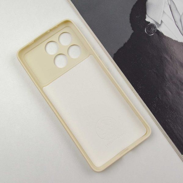 Чохол Silicone Cover Lakshmi Full Camera (A) для Xiaomi Poco X6 Pro Песочный / Sand 288552 фото