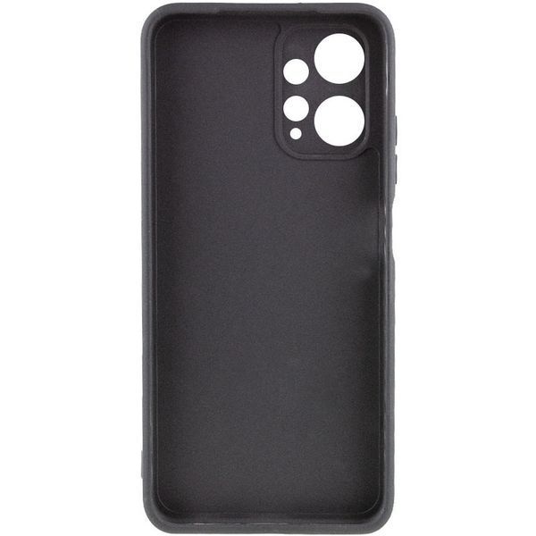Силіконовий чохол Candy Full Camera для Xiaomi Redmi Note 12 4G Чорний / Black 271478 фото