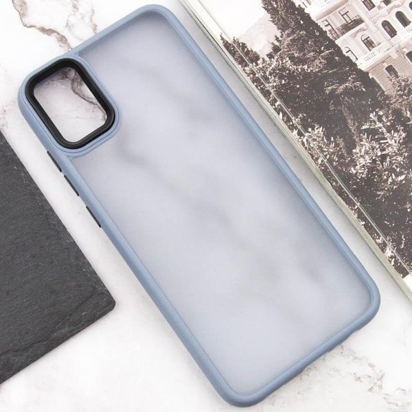 Чохол TPU+PC Lyon Frosted для Samsung Galaxy A07 Sierra Blue 398045 фото