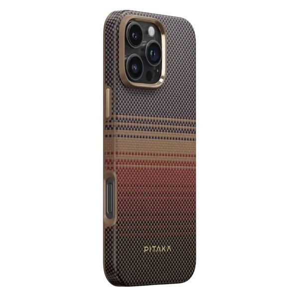 Чохол-накладка iPhone 16 Pro Pitaka Military-Grade Protective Case Sunset (KI1601CPSU) 377937 фото