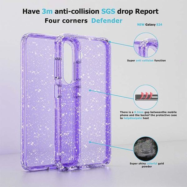 TPU чохол Nova для Samsung Galaxy A14 4G/5G Purple 278483 фото