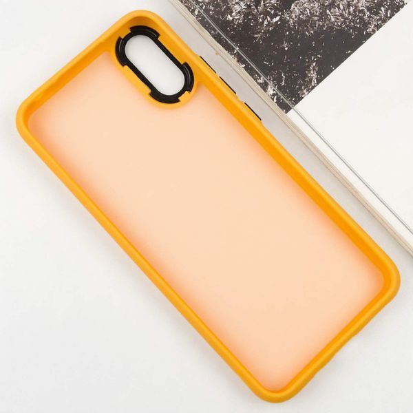 Чохол TPU+PC Lyon Frosted для Xiaomi Redmi 9A Orange 282042 фото