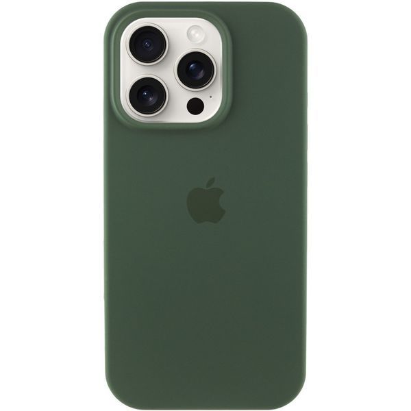 Чохол Silicone Case Full Protective (AA) для Apple iPhone 13 Pro (6.1") Зелений / Cyprus Green 215776 фото