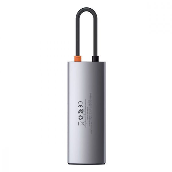 USB-Хаб Baseus Metal Gleam Series 6-in-1 Type-C CAHUB-CW0G Grey 246426 фото