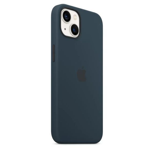 Чохол-накладка iPhone 13 Pro Apple Silicone Case Animation & MagSafe Abyss Blue 391194 фото