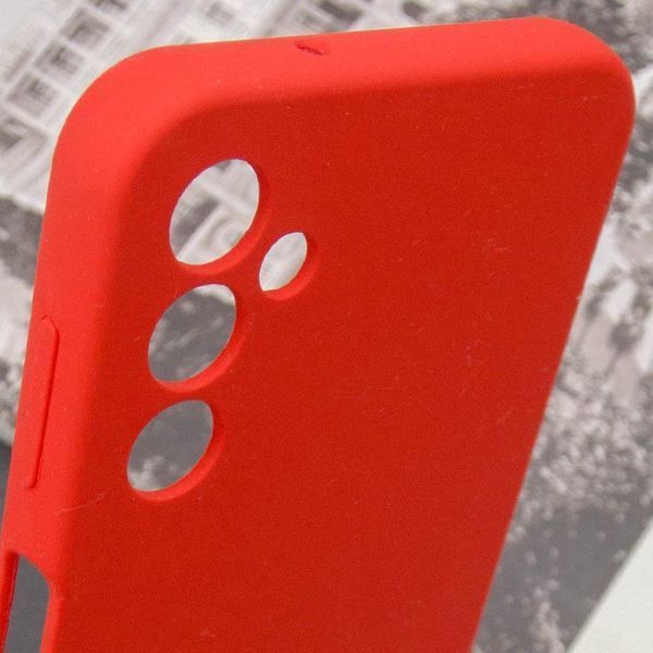 Чохол TPU GETMAN Liquid Silk Full Camera для Samsung Galaxy M34 5G Червоний / Red 397142 фото