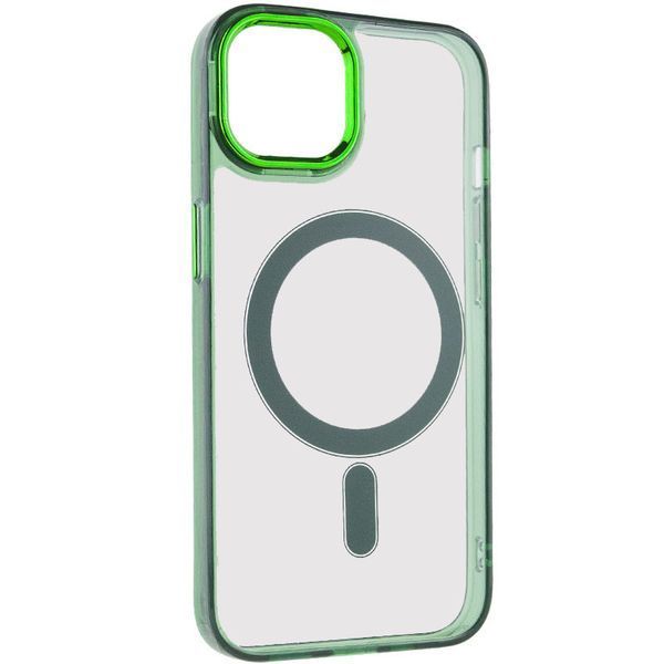 Чохол TPU Iris with MagSafe для Apple iPhone 12 Pro Max (6.7") Зелений 272107 фото