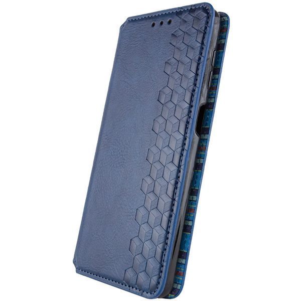 Шкіряний чохол книжка GETMAN Cubic (PU) для Samsung Galaxy A14 4G/5G Синій 269050 фото