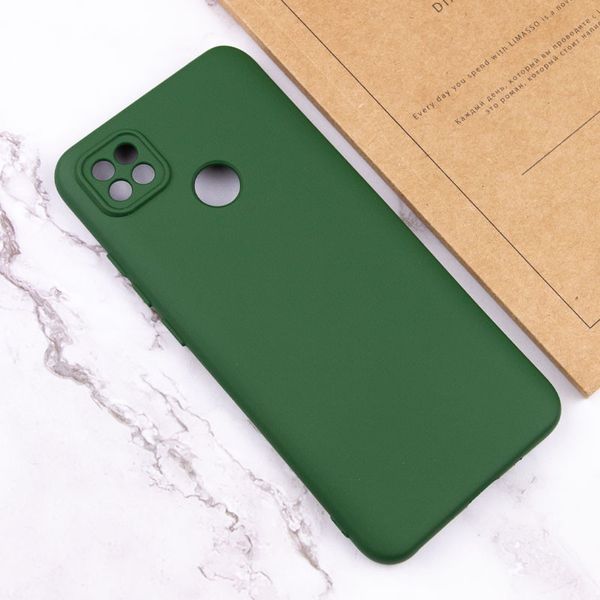 Чохол Silicone Cover Lakshmi Full Camera (AAA) для Xiaomi Redmi 10A Зелений / Cyprus Green 377671 фото