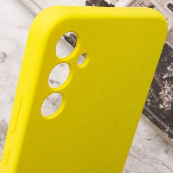 Чохол Silicone Cover Lakshmi Full Camera (AAA) для Samsung Galaxy S24+ Жовтий / Yellow 286913 фото
