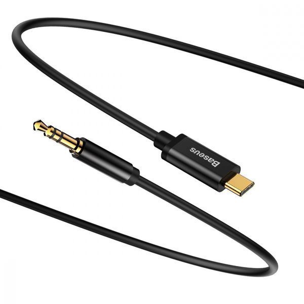 Кабель Baseus Yiven Type-C/3.5mm (CAM01-01) Black 192673 фото