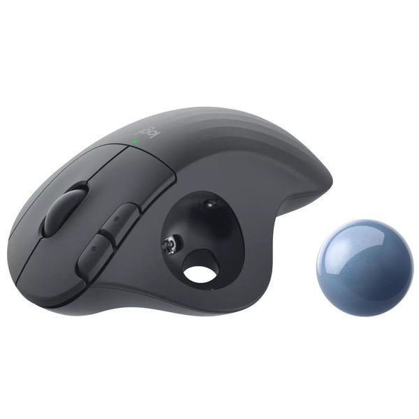 Маніпулятор миша бездротова LOGITECH ERGO M575 for Business - GRAPHITE - BT - EMEA-914 (910-006221) 349605 фото