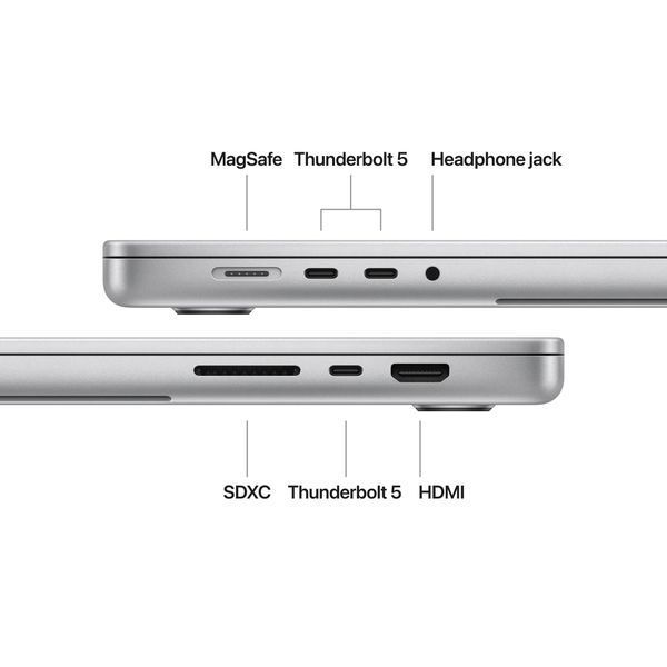 Ноутбук Apple MacBook Pro 16 16CPU/40GPU/48GB/4TB Silver Z1FP000CJ 2024 (M4 Max) 349759 фото