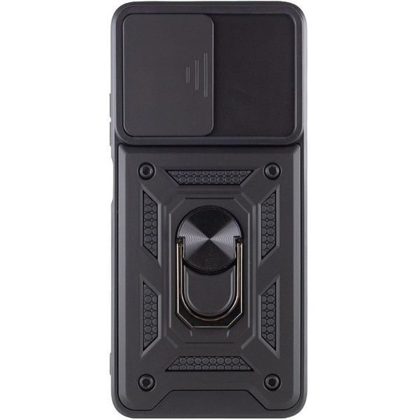 Чохол Ummi Camshield Serge Ring для Xiaomi Redmi Note 12 Pro+ 5G Чорний 396375 фото