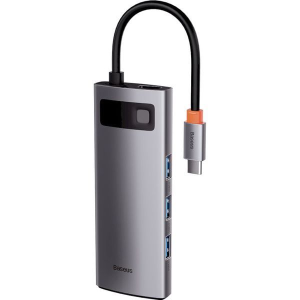 USB-Хаб Baseus Metal Gleam Series 6-in-1 Type-C CAHUB-CW0G Grey 246426 фото
