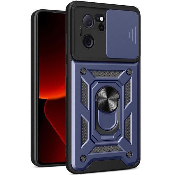 Чохол Ummi Camshield Serge Ring для Xiaomi 13T / 13T Pro Синій 396316 фото