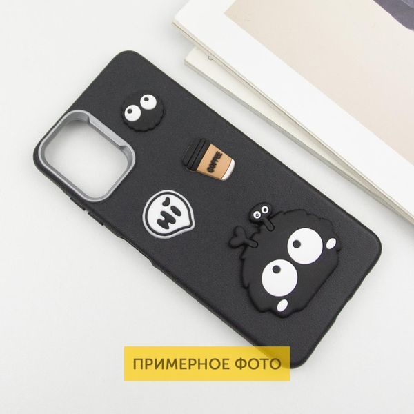 Чохол TPU Leather Toys для Samsung Galaxy A06 Monster / Black 346415 фото