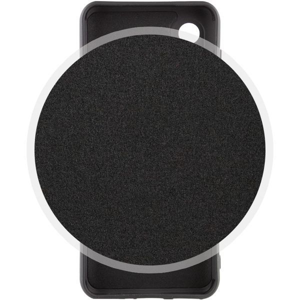 Чохол Silicone Cover Lakshmi Full Camera (A) для Samsung Galaxy A03 Core Чорний / Black 248685 фото