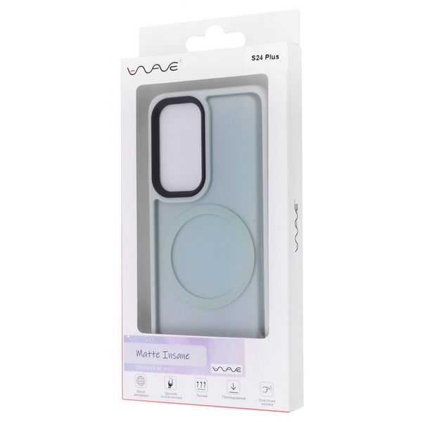 Чохол WAVE Matte Insane Case with Magnetic Ring Samsung Galaxy S24 Plus/S25 Plus deep purple 396592 фото