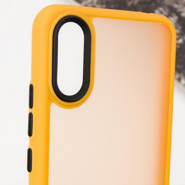 Чохол TPU+PC Lyon Frosted для Xiaomi Redmi 9A Orange 282042 фото