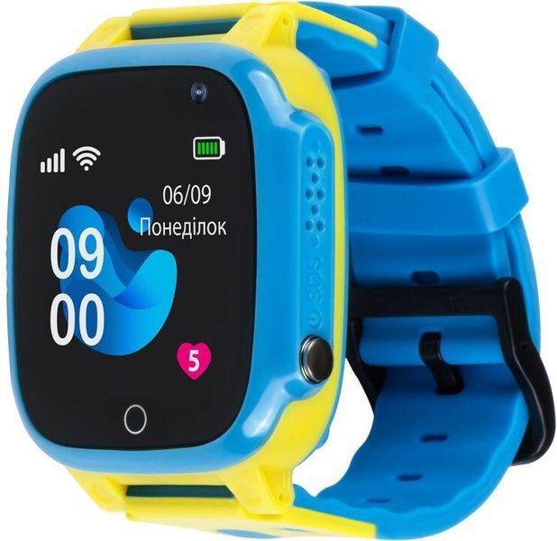 Смарт-годинник Для дітей&nbsp;AmiGo GO008 GLORY GPS WIFI Blu-Yel 267419 фото