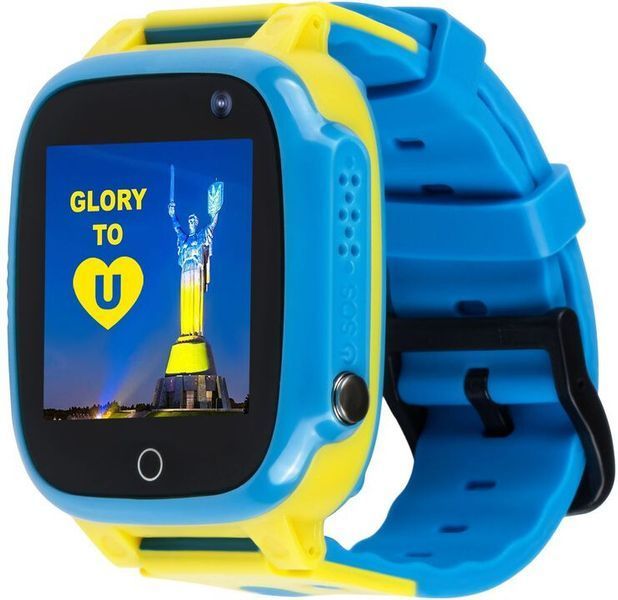 Смарт-годинник Для дітей&nbsp;AmiGo GO008 GLORY GPS WIFI Blu-Yel 267419 фото