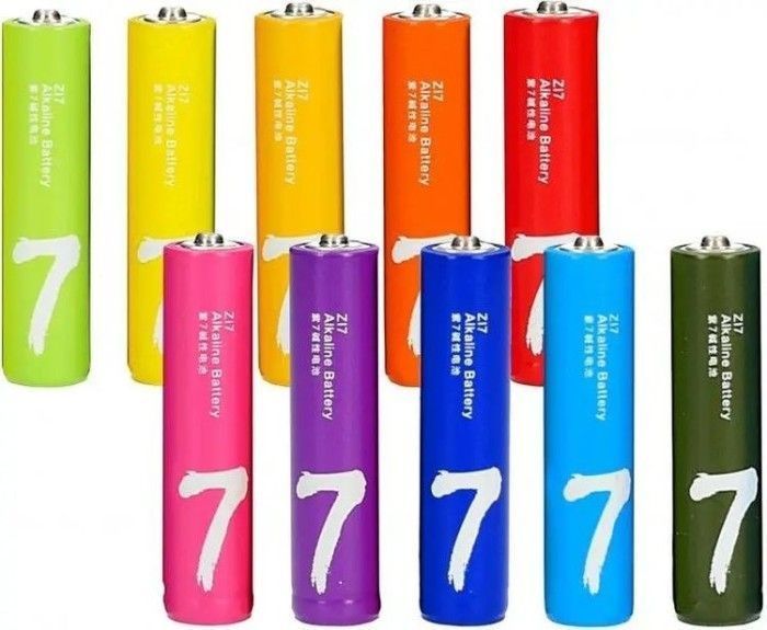 Батарейки ZMi Rainbow AAA batteries 10 шт (NQD4001RT) 137363 фото