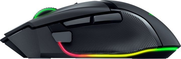 Миша Razer Basilisk V3 Pro 35K, RGB, USB-A/WL/BT, чорний (RZ01-05240100-R3G1) 374850 фото
